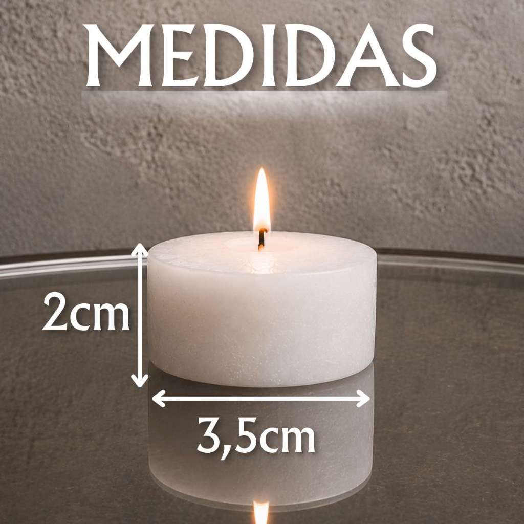 Vela Flutuantes Rechaud Decoração Festa Casamento Aniversário 100% Parafina — imagem 2 de 2