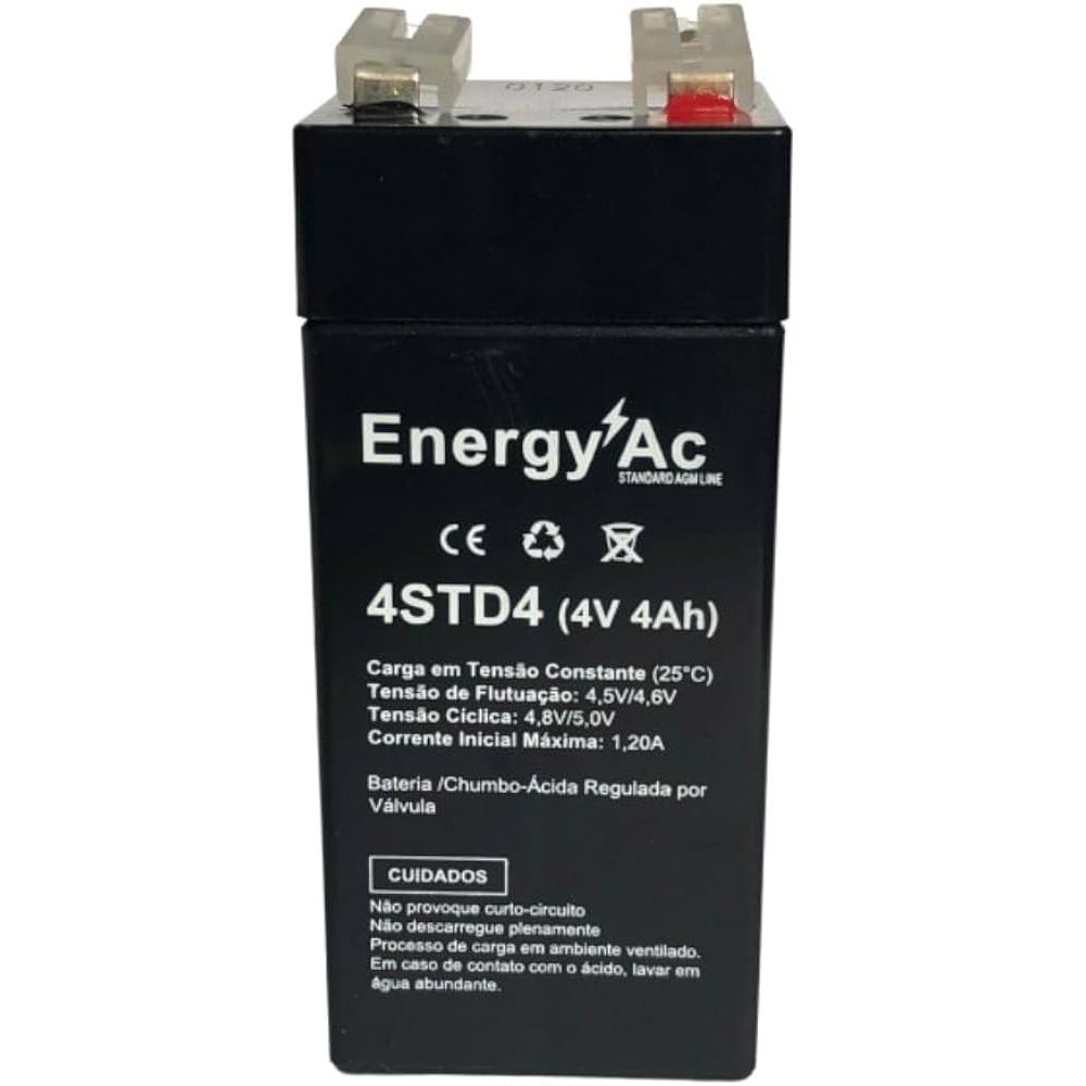 bateria Multiuso 4v 4ah para Balança industrial Automação Selada