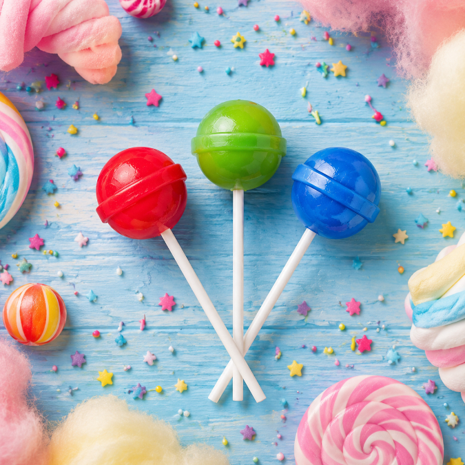 1~10 FORMA SIMPLES PIRULITO LOLLIPOP CANDY CÓD.:9915 EM ACETATO BWB PARA BOMBOM DOCES DE CHOCOLATE E DOCERIA. (CHOCO)