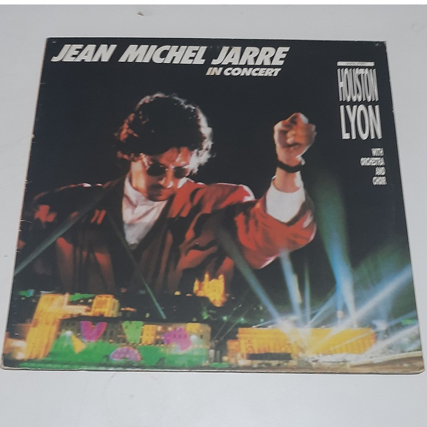Lp Jean Michel Jarre In Concert - Houstion Lyon