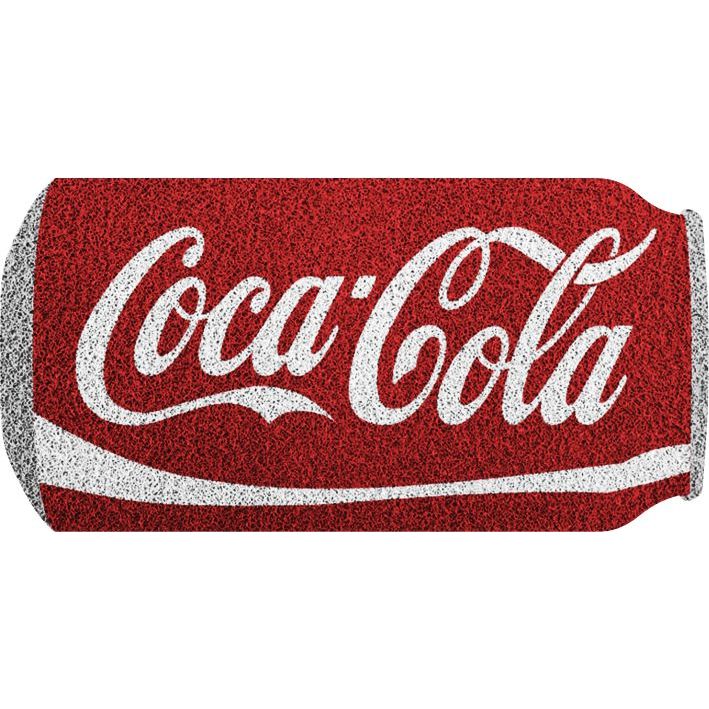 Tapete Capacho Lata de Coca Cola Decoração Porta Entrada