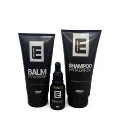 KIT BARBA BALM + OLEO + SHAMPOO PARA BARBA EVOLUTION BARBER