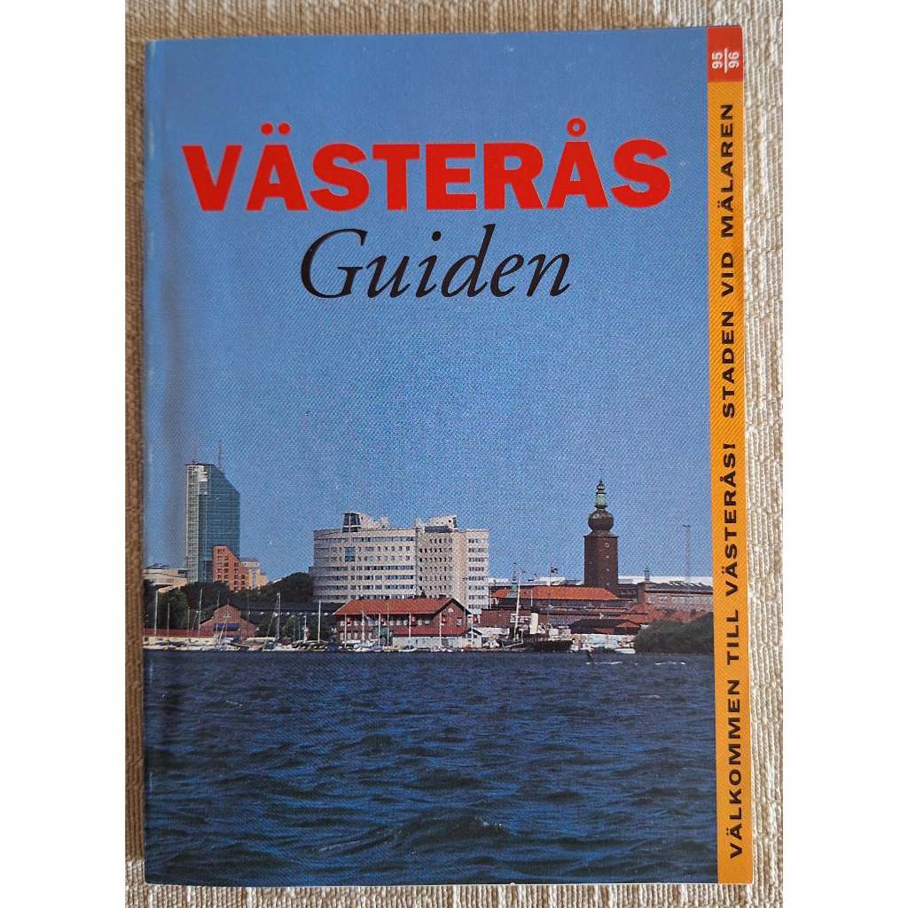 Guia Vasteras Guiden - Livro Cidade Suécia