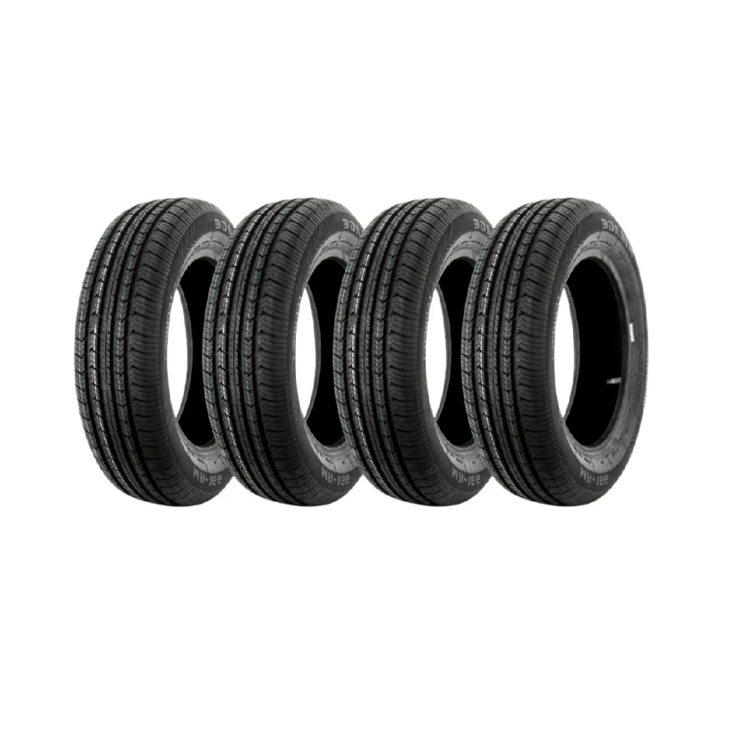 Kit 4 Pneus Aro 15 195/55r15 85v Tl Mr-166 Mirage Polo Prisma Ka C3