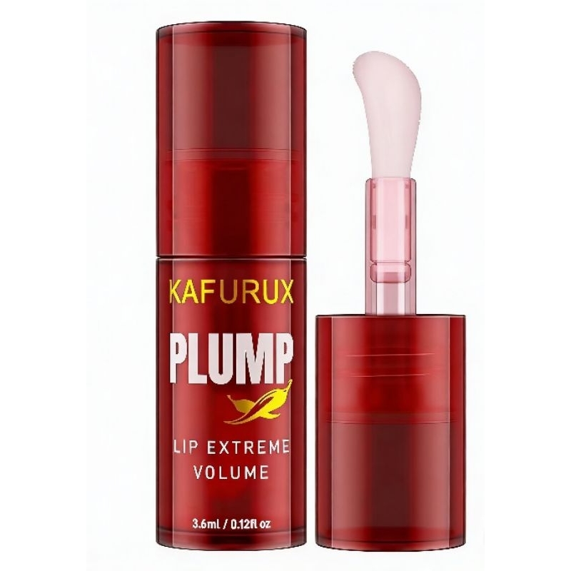 Gloss Labial Plump Efeito Bocão | Aumenta e Hidrata Lábios | Volume Intenso Brilho Duradouro | Batom Qualidade Premium