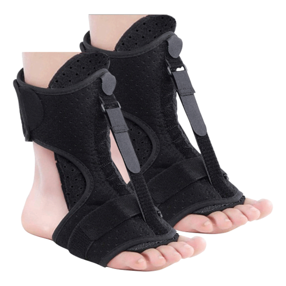 Órtese Noturna Splint Fascite Plantar Bilateral Unissex | Tala Ortopédica Esporão Tendinite Dor Calcanhar Suporte Pé