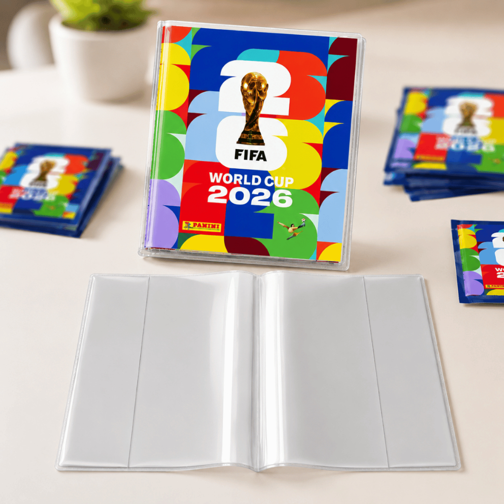 Capa Plástica Protetora do Álbum Panini Copa Do Mundo 2026