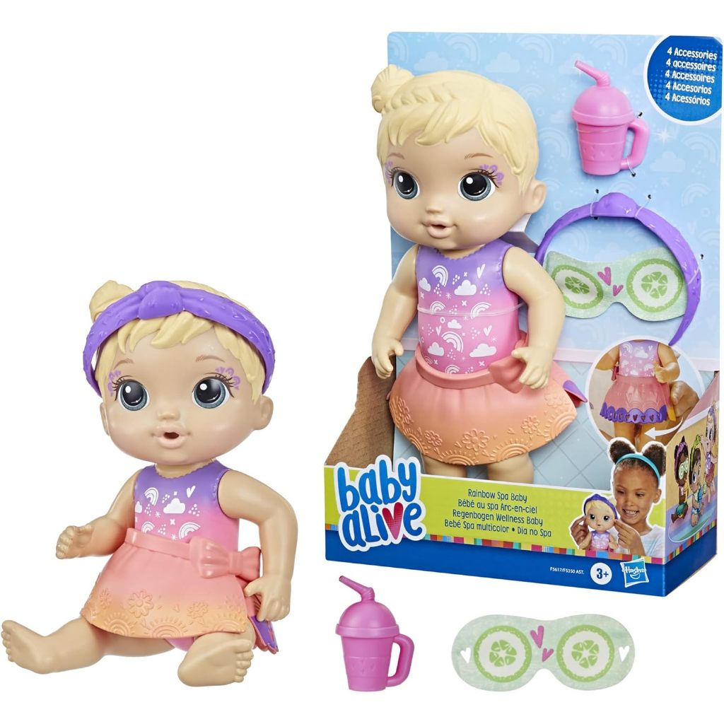 Boneca Baby Alive Loira - Spa Baby F5617