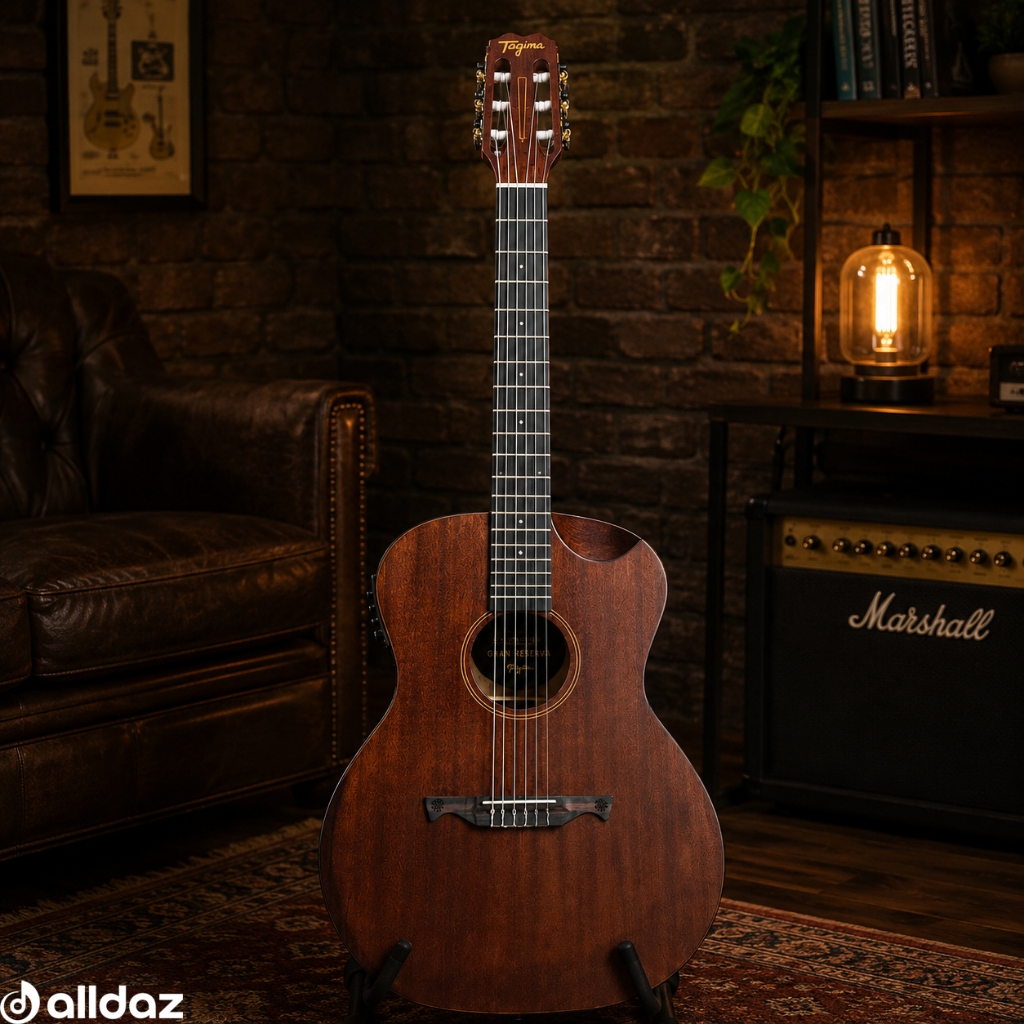 Violão Tagima Kentucky Gran Reserva Nylon Dark Mahogany DKMOP
