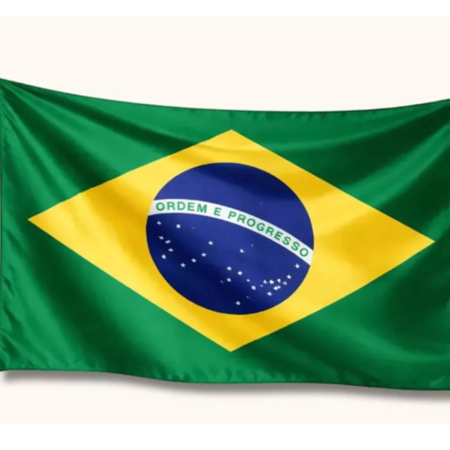 Bandeira Do Brasil Decoração Festa Copa Do Mundo Tecido Cetim Alta Qualidade Torcida Hexa Seleção Brasileira