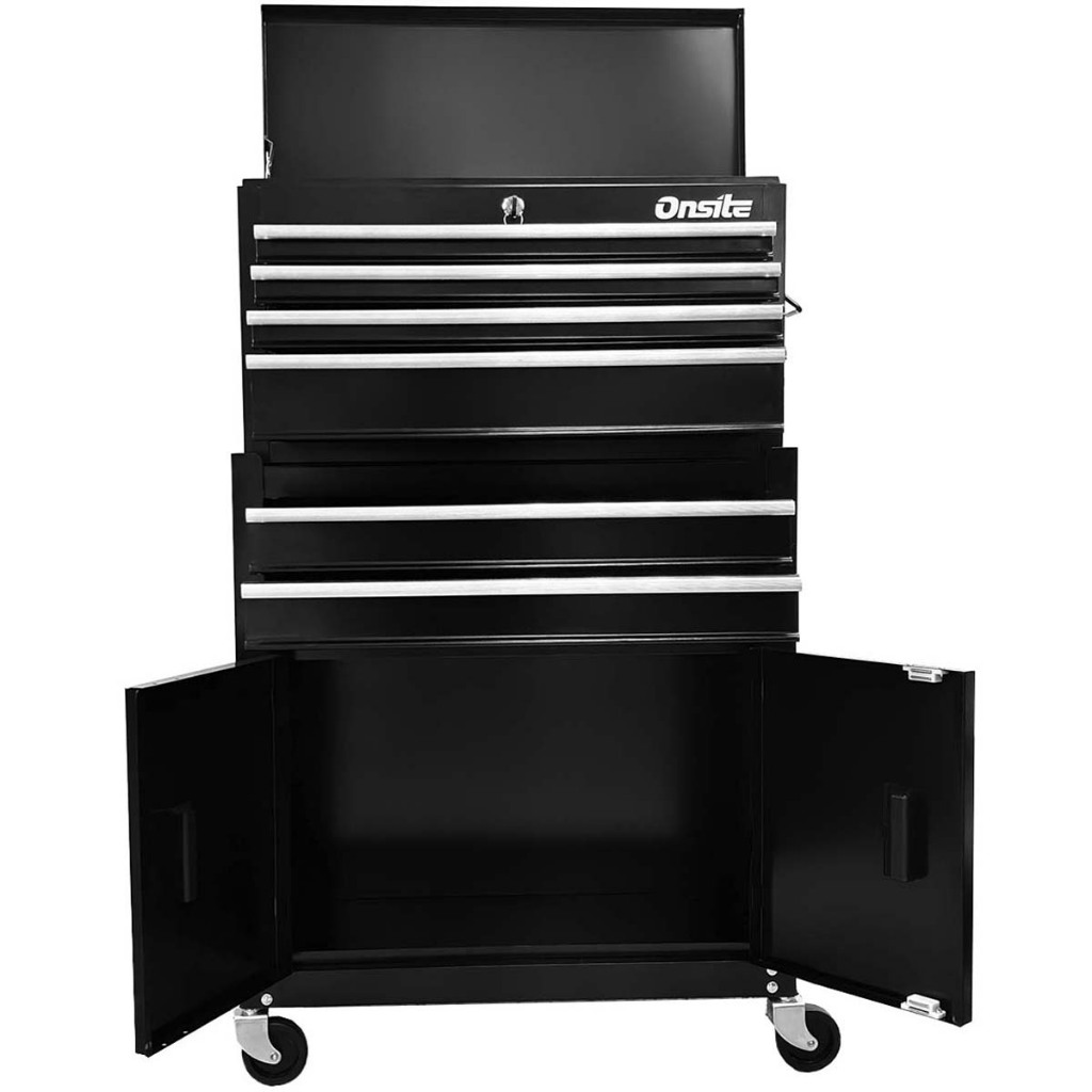 Carrinho Gabinete Fechado 6 Gavetas Com Jogo de Ferramentas - Onsite — imagem 2 de 2