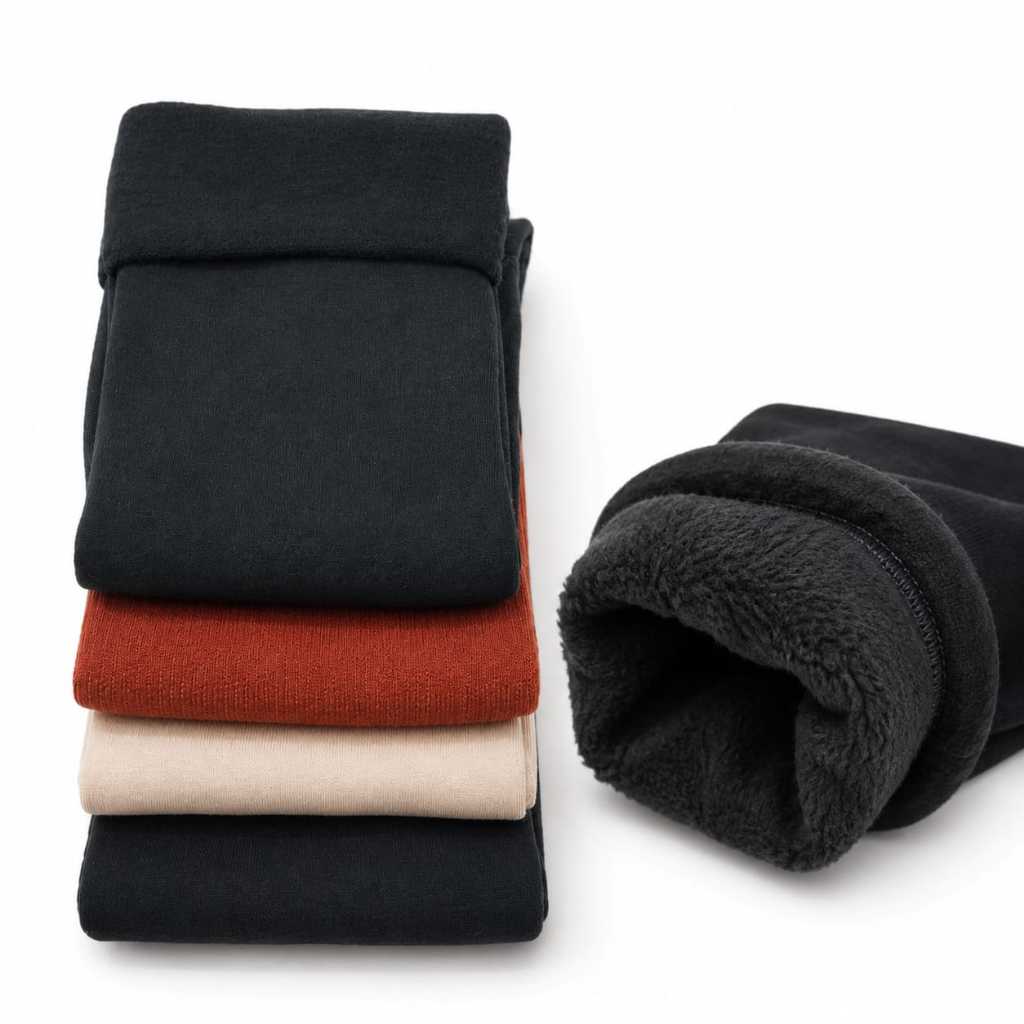 Kit 6 Meias Térmica Feminina Super Quente Conforto Máximo para Inverno Premium Peluciada Toque Macio