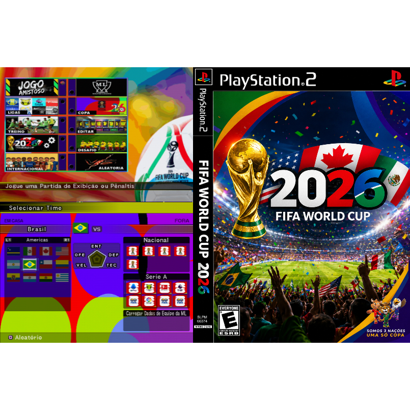 Jogo FIFA World Cup 2026 Ps2 Mídia Física 100% atualizado
