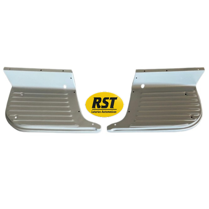 Estribos Caçamba Chevrolet 3100 / Marta Rocha 55-59 Par Chapa 18