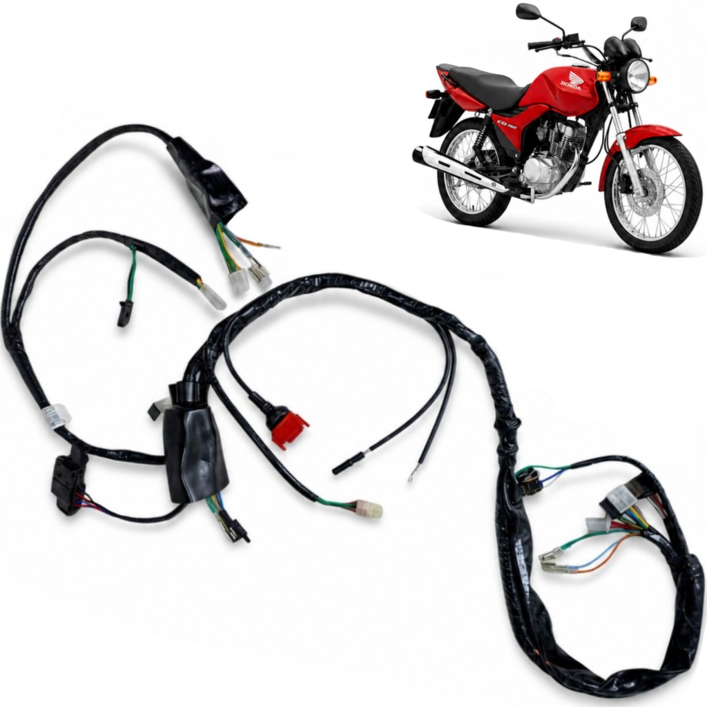 Chicote Principal Cg 150 Titan Es Esd 2004 2005 2006 2007 2008 Fiação