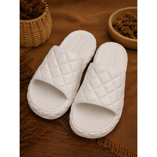 Sandália Slide Plataforma Feminina Nuvem Premium Eva – Chinelo Nuvem Anatômico Leve e Macio com Detalhes