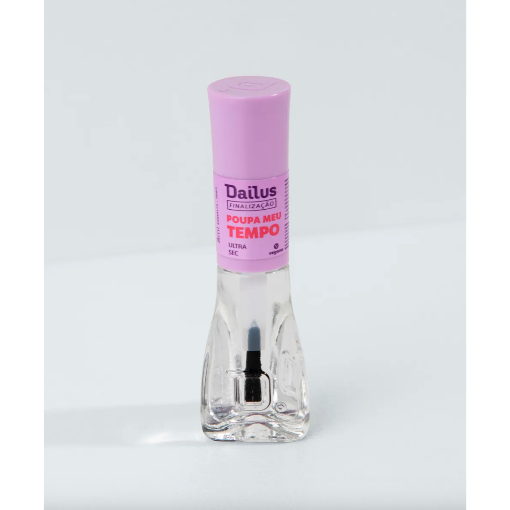 Secante De Esmalte Dailus Poupa Meu Tempo 8ml Secagem Ultra Rapida Brilho Intenso Unhas Perfeitas