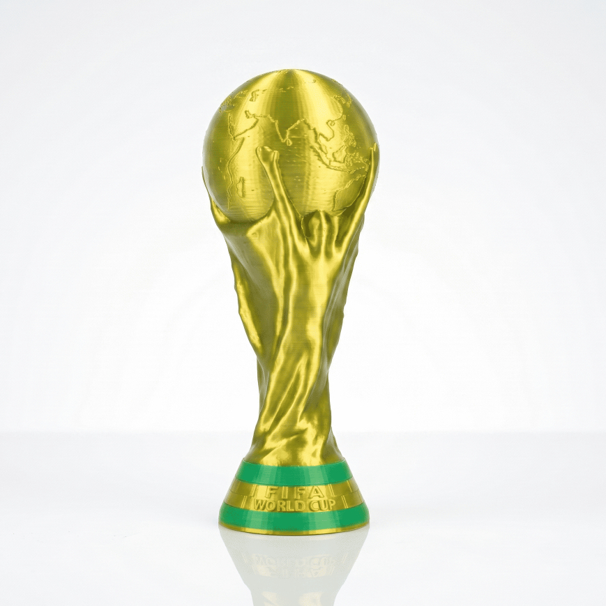 Taça Copa Do Mundo 2026 - Réplica Troféu Fifa com Chaveiro Decoração Presente Futebol