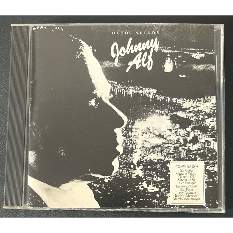 CD Johnny Alf Olhos Negros 1990 BMG RCA Gal Costa Chico Buarque Caetano