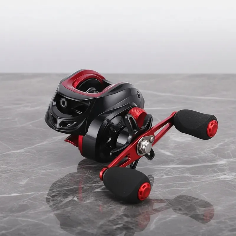 Molinete Carretilha de Pesca Anti-Cabeleira Profissional Metal 8,1:1 Arrasto 15KG Surf Casting 19+1