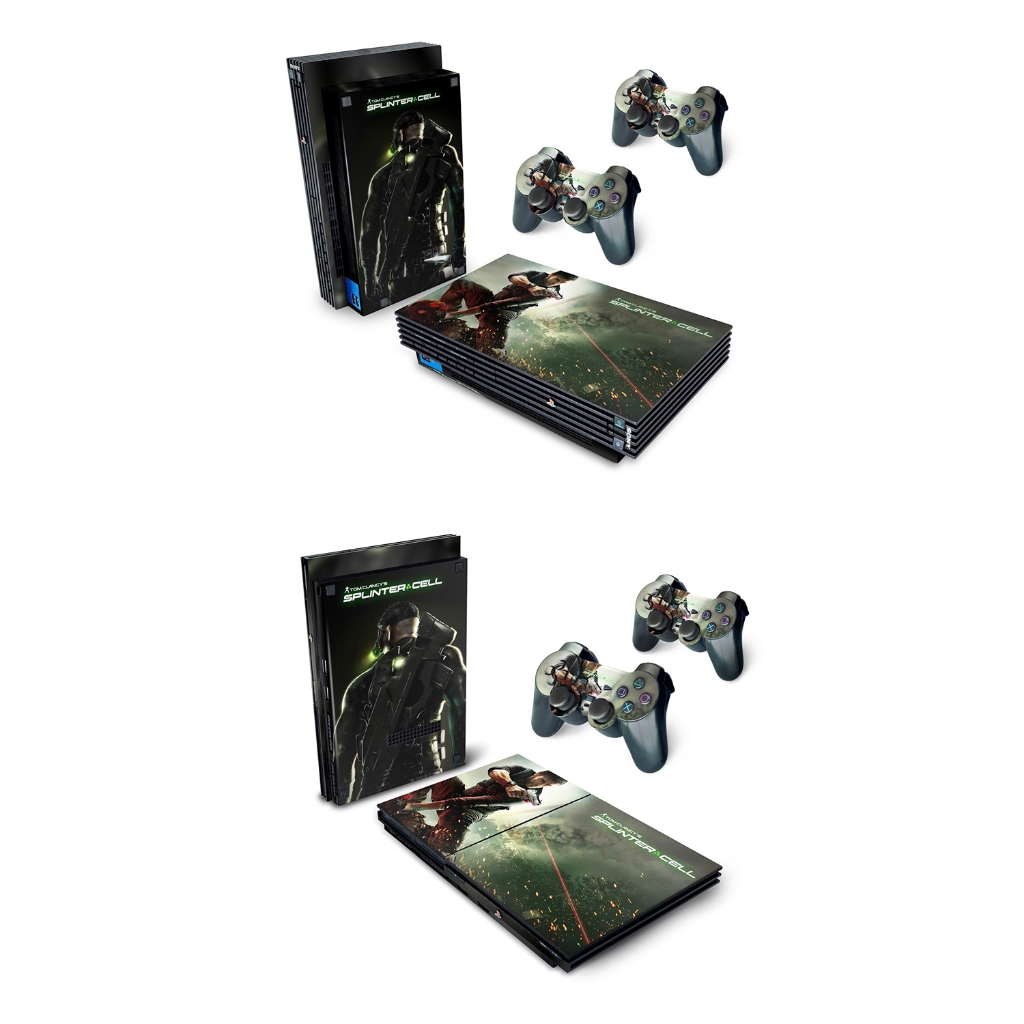 Skin Anti-Rage para PS2 FAT ou SLIM - 022 - Skin Playstation 2