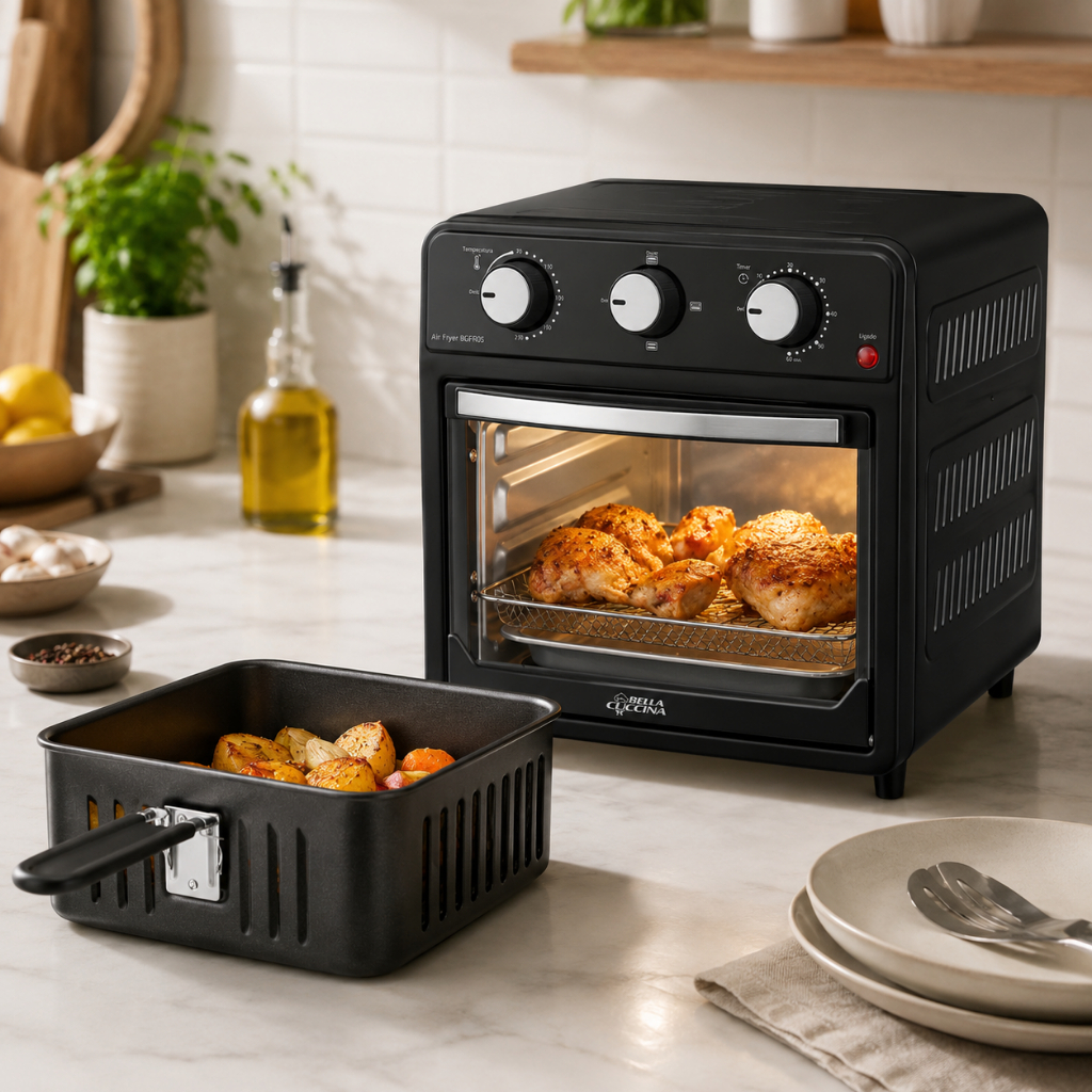 Fritadeira Air Fryer Oven Bella Cuccina 12L BCFR05 1500W 127v