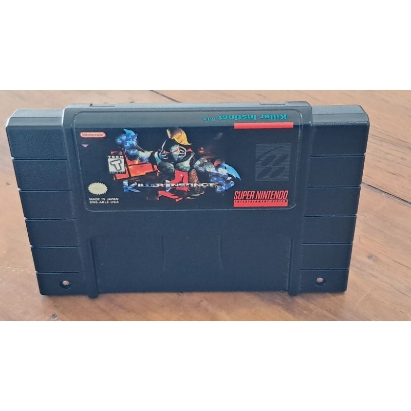 Killer Instinct SNes p/ Super Nintendo Original usado