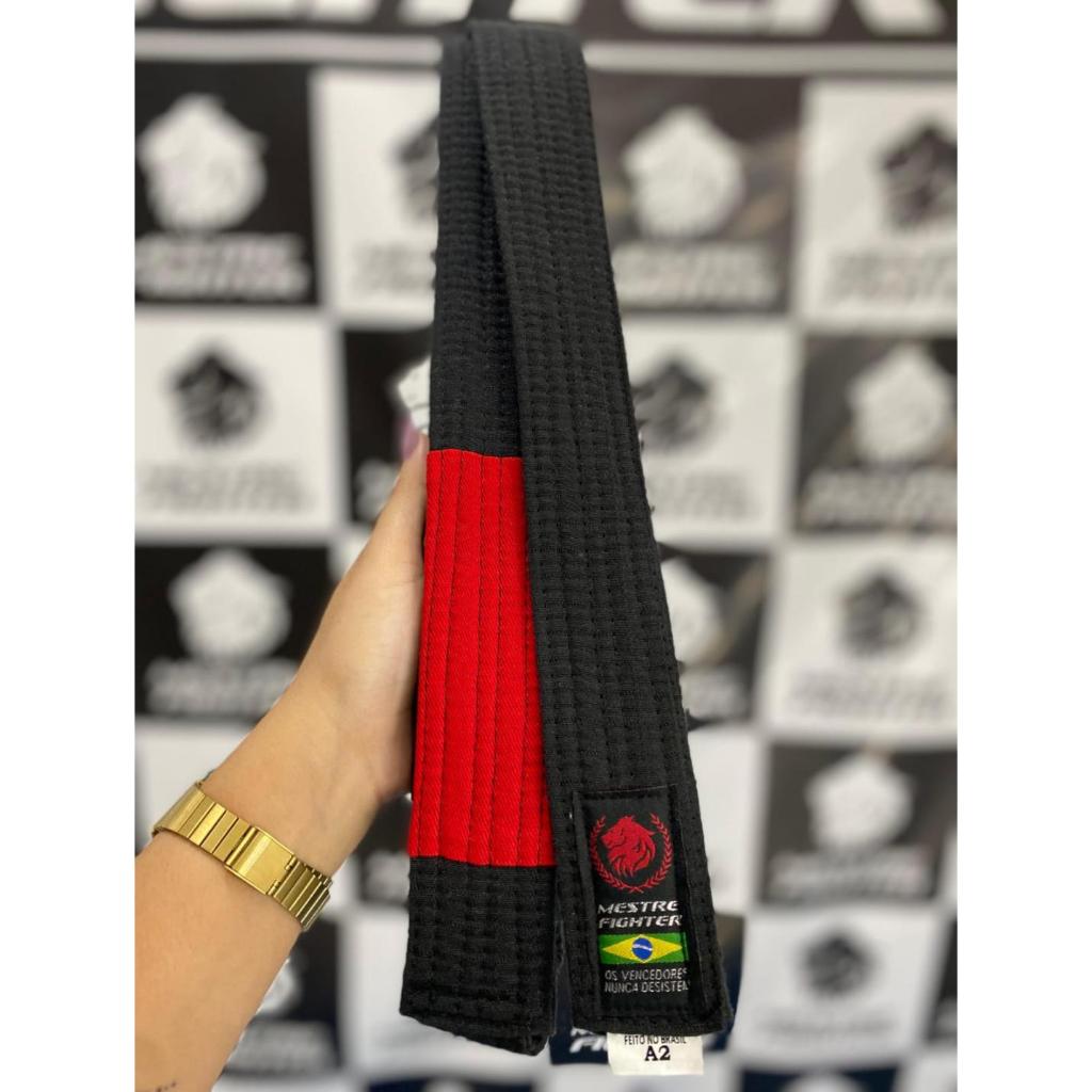 Faixa Jiu Jitsu Adulto Branca Preta Azul Roxa Marrom Preta BJJ Reforçada