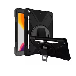 Capa Case Robusta P/o iPad 7 8 9 Tela 10.2 C/ Alça Suporte
