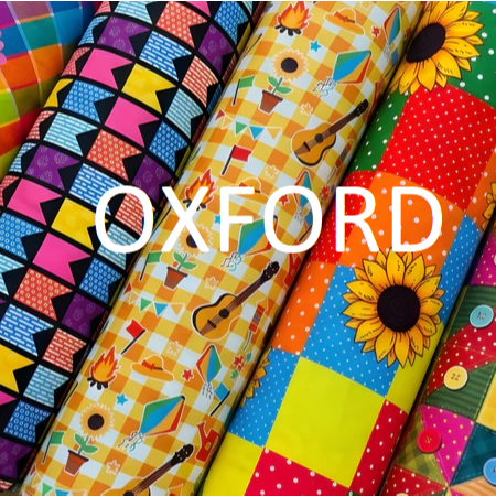 tecido oxford (5metros) estampa festa junina