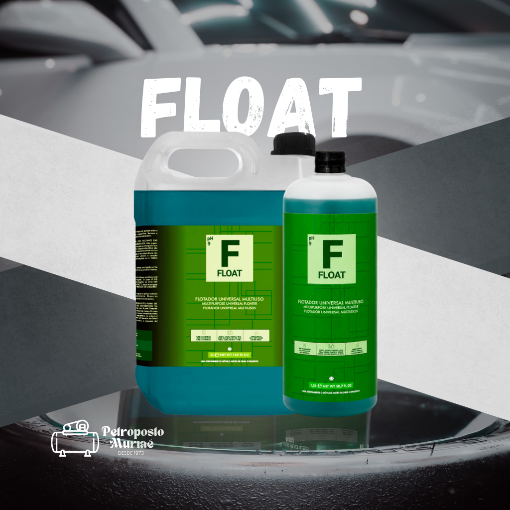 FLOAT - Limpador flotador alcalino - 1,5L e 5,0L - Easytech