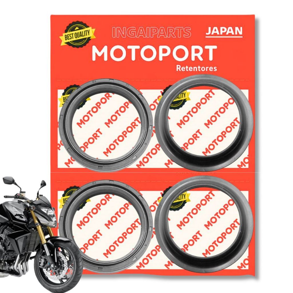 Kit Retentor da Bengala + Guarda Pó Cb 1000r / Cbr 1000rr/ Gsx-R 750 / VStrom 10