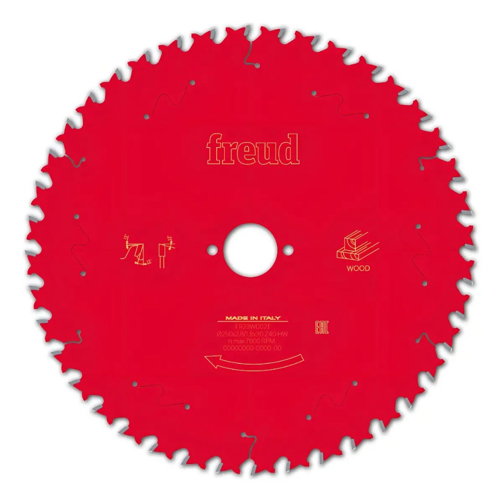 Disco De Serra 10 Pol 40 Dentes Pra Madeira Freud FR23W002T