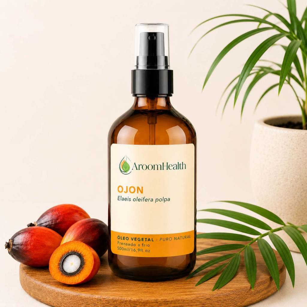 Óleo Vegetal puro natural de Ojon/Batana polpa 500 ml cabelo e pele