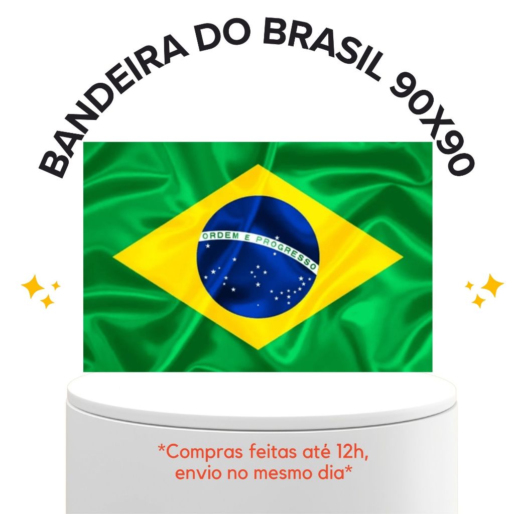 BANDEIRA DO BRASIL 90X90 GRANDE PODE SER USADO EM QUALQUER LUGAR BRASIL COPA DO MUNDO ACESSORIO