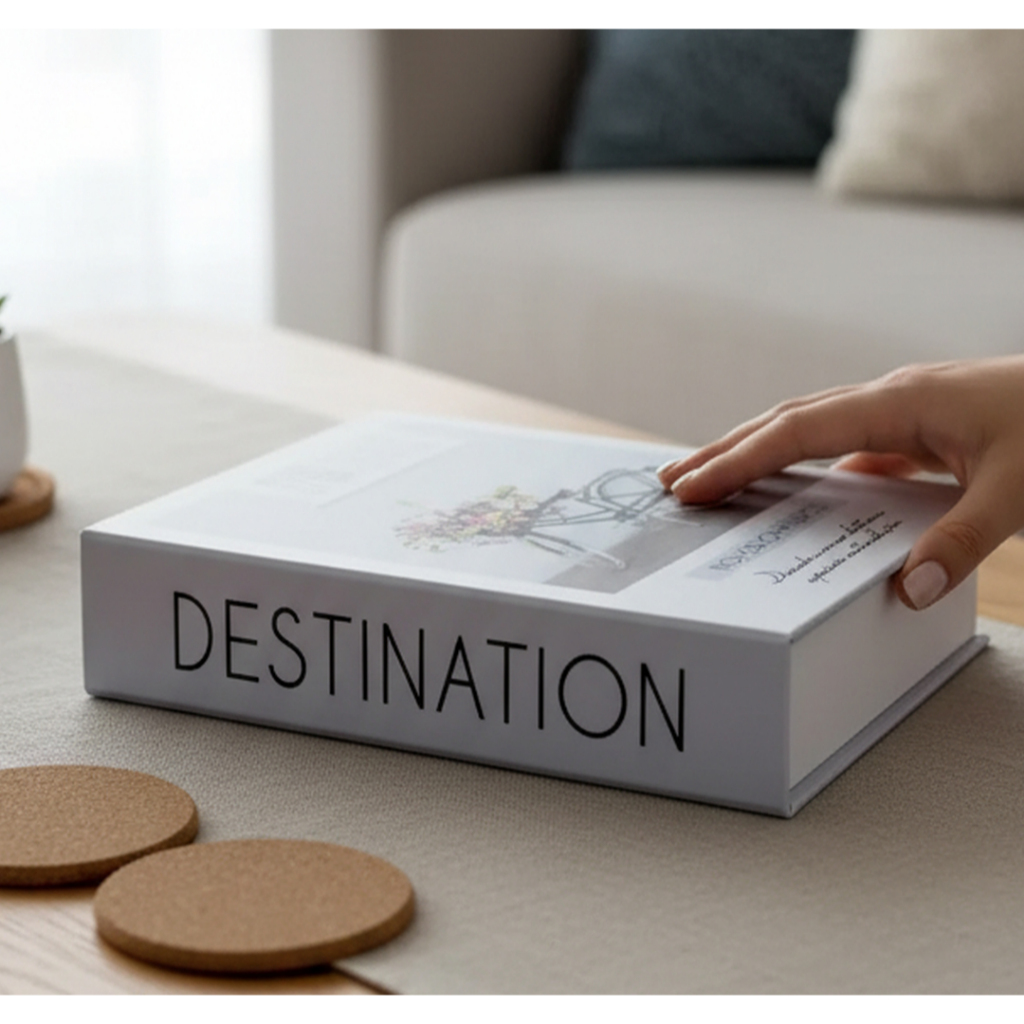 Destination Caixa Decorativa Livro Fake Porta Objetos