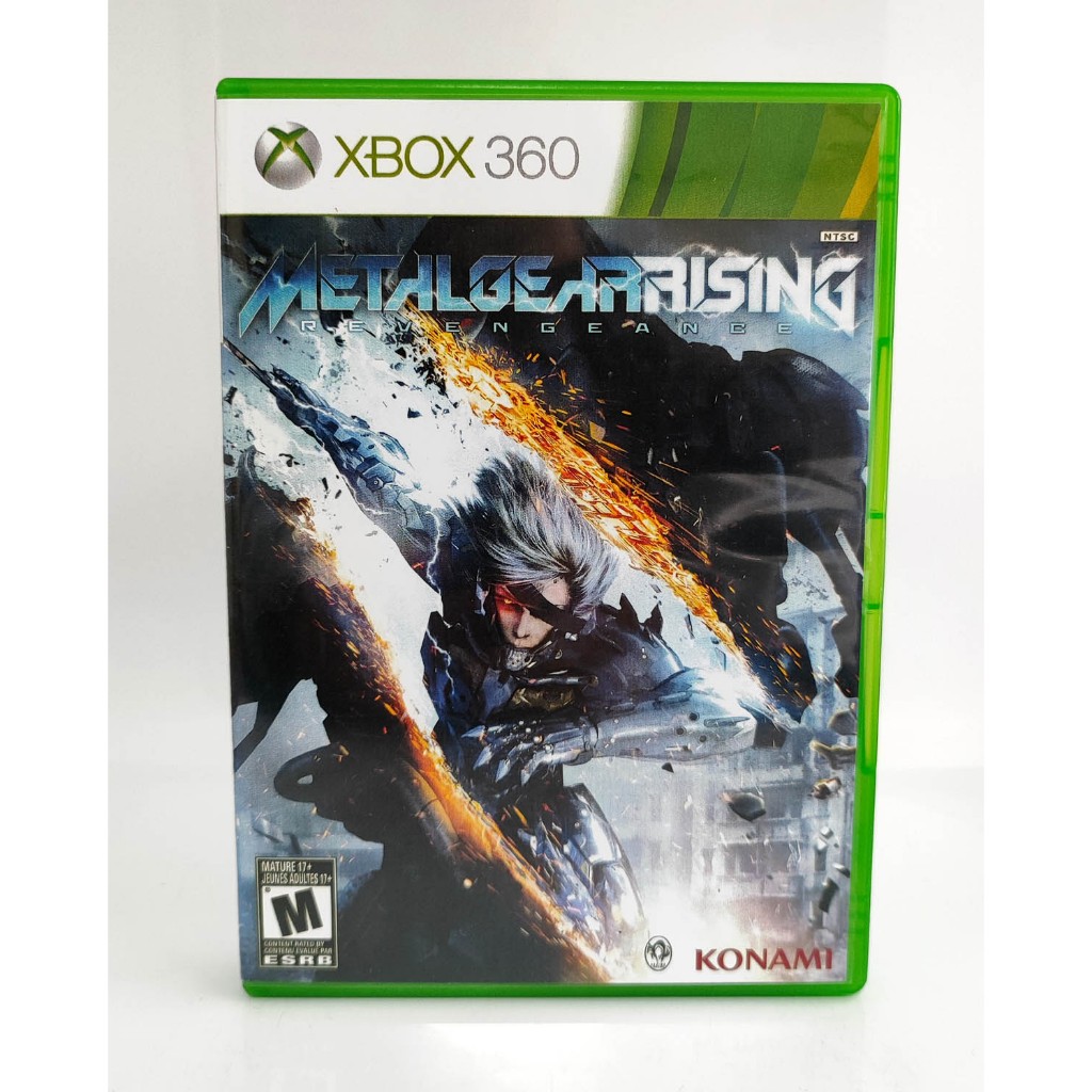 Metal Gear Rising Revengeance Xbox 360 Mídia Física