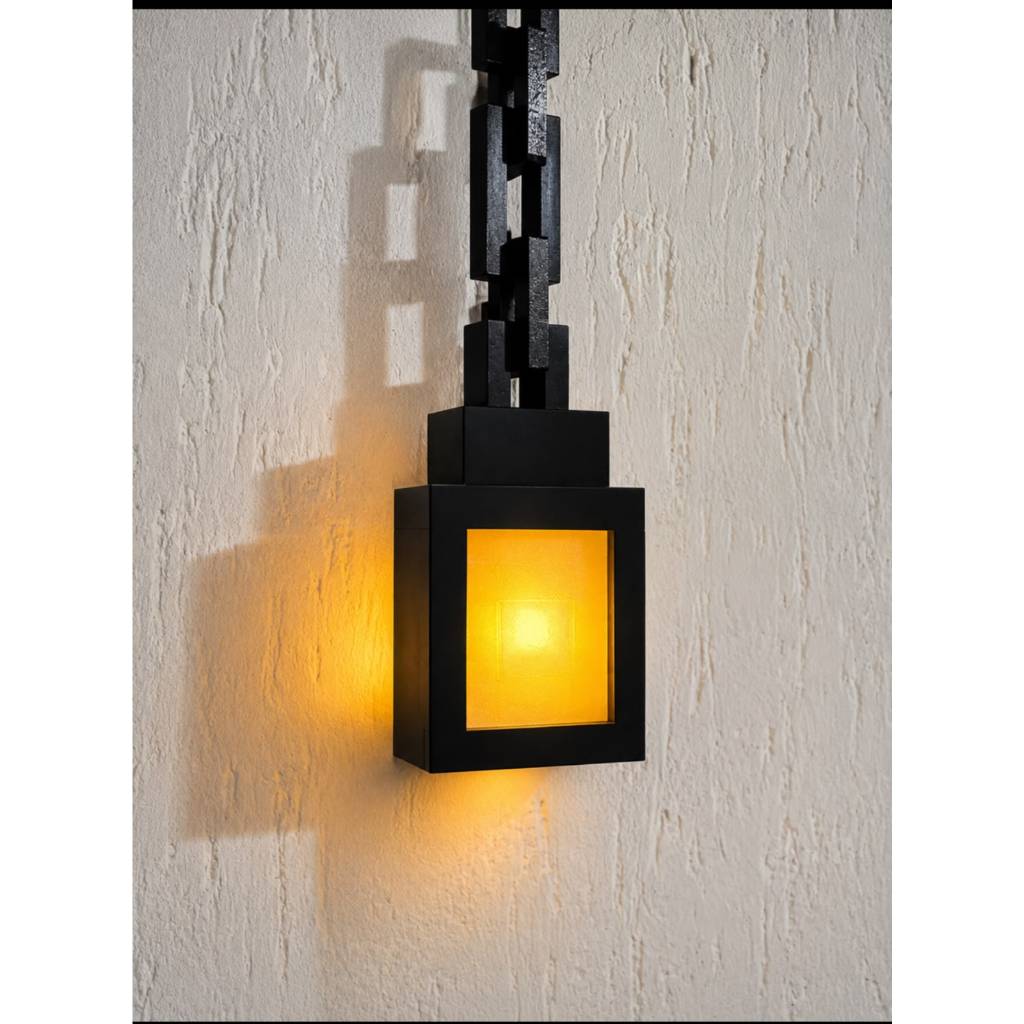 Luminária Minecraft LED - Abajur Lampião Mine pixelado Decorativo e Presente Criativo