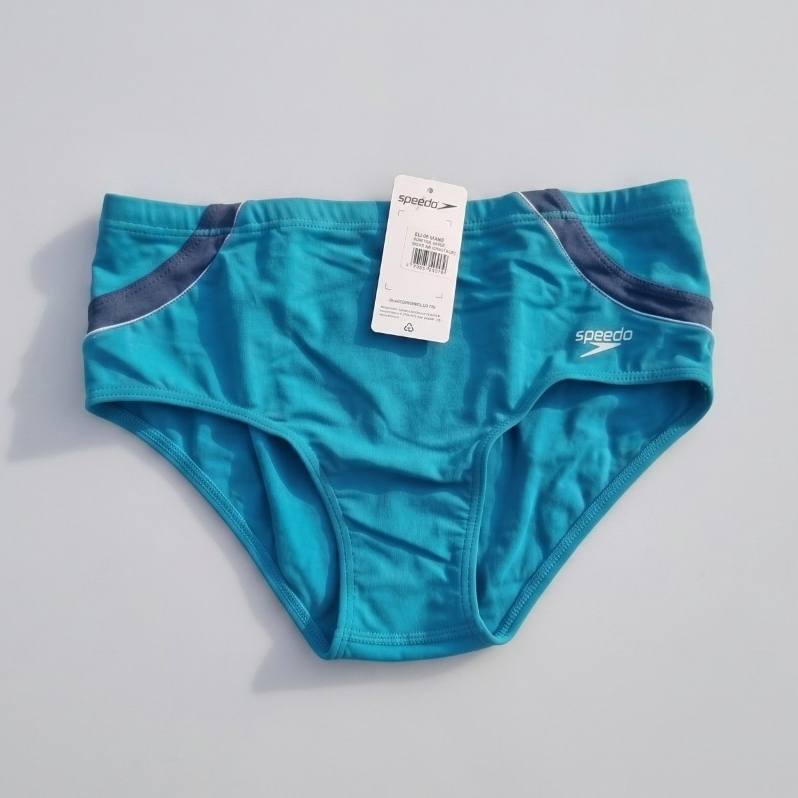 Sunga Speedo Hydrofast Original Secagem Rápida Durabilidade Turquesa Azul Marinho E Cinza G