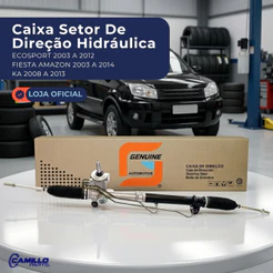 Caixa Direção Hidráulica Ford Ecosport Fiesta Amazon Ka 2003 A 2014 Genuine Automotive