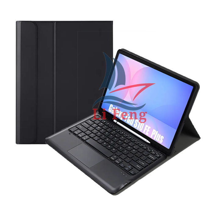 Capa Magnético Com Teclado para Samsung S10 FE Plus 13.1 teclado (2025) Com Suporte para Caneta