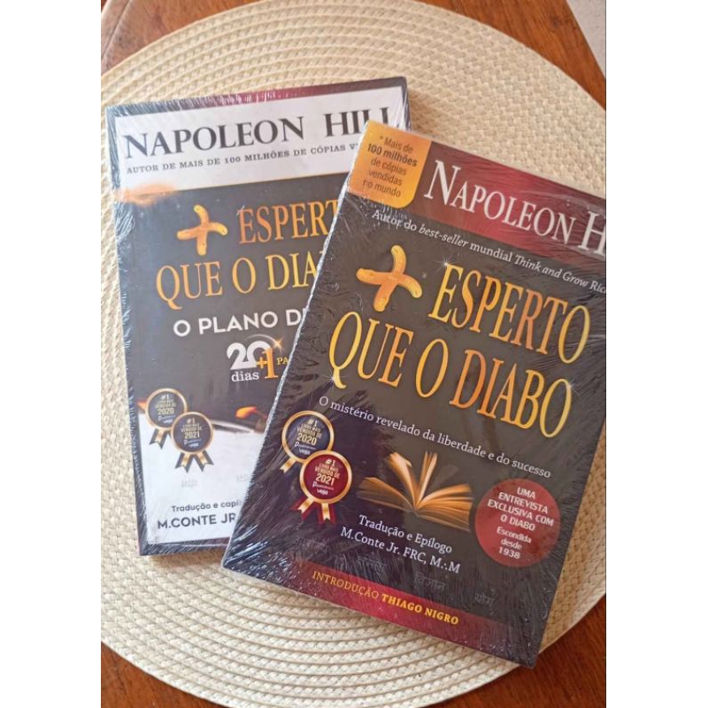 Livro Mais esperto que o diabo+ plano de ação