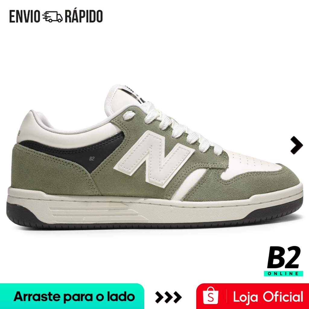 Tênis New Balance 480 Low Unissex Original com Nota Fiscal e Garantia