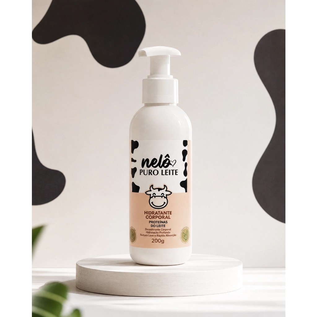 Hidra Puro Leite Hidratante Corporal Nutrição Intensa Pele Macia Toque Aveludado Feminino