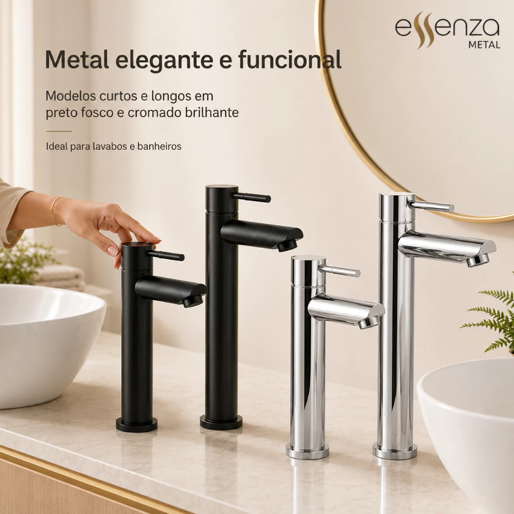 Torneira Bancada Mesa Pia Torneira Baixa Para Lavabo Pia Água Fria Torneira Bacia em BicaPreto