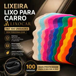Lixeira Lixo Para Carro Lixocar Tnt 100 Unidades Sem Personalizar