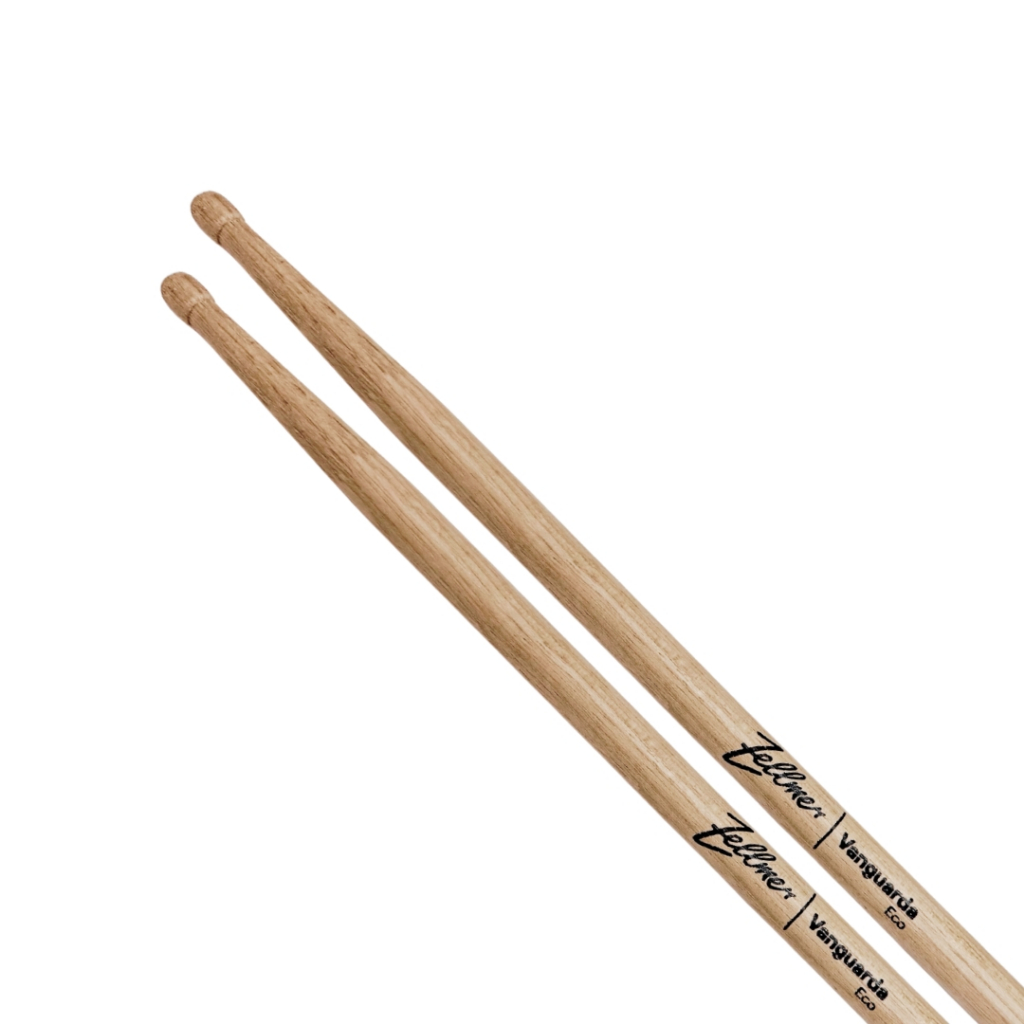 Kit 10 Pares de Baquetas Vanguarda Ponta de Madeira Oliva Bateria Percussão