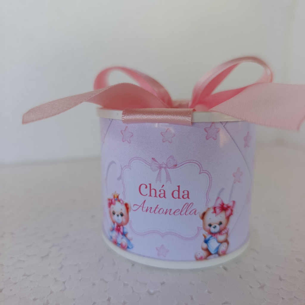 Tubolatas Personalizadas 5x6 CHÁ DE BEBÊ/ Lembrancinha Festa Infantil/ maternidade/ casamento/ batizado