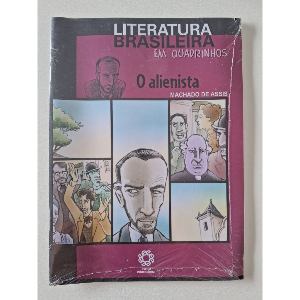 HQ - O Alienista - Literatura Brasileira em Quadrinhos