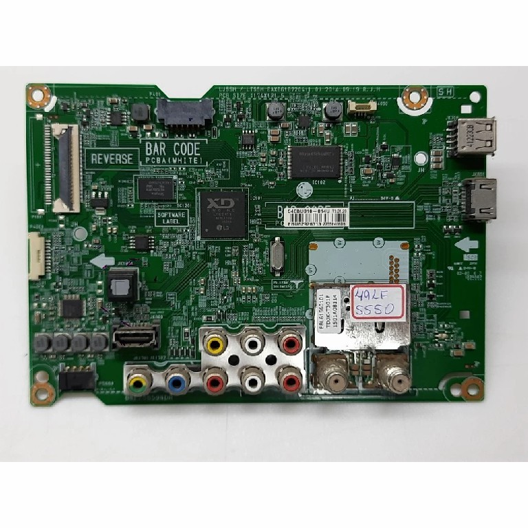 placa principal tv lg 49lf5550 49lf5400 / eax66167204